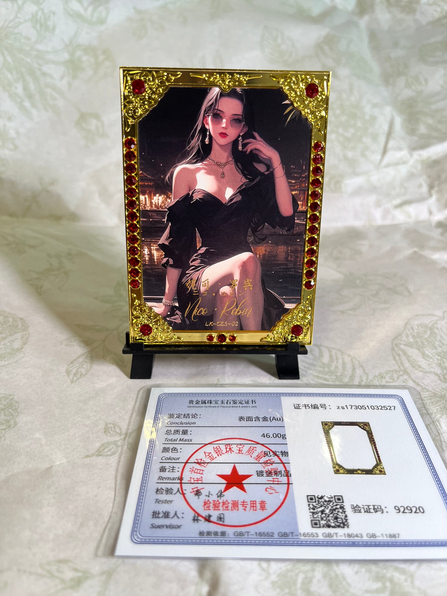 Nico Robin Diamond Card onepiece