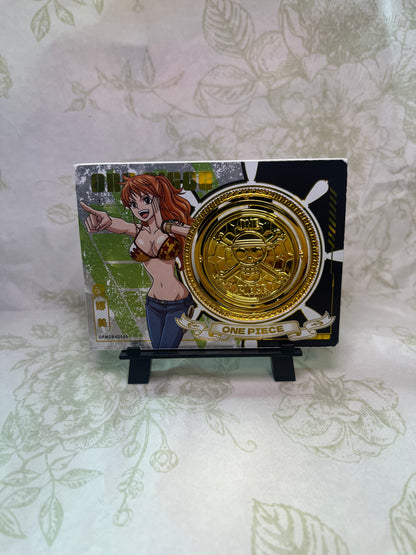 Nami Coin Card Onepiece