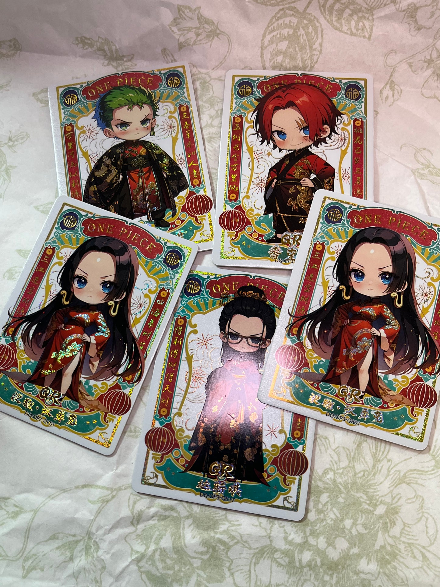 Douqu QR cards onepiece