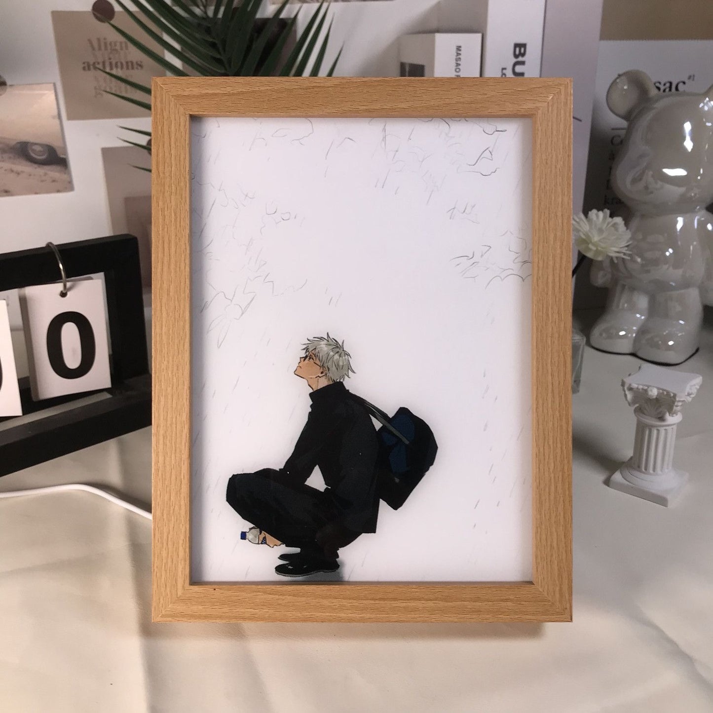 Custom light frame