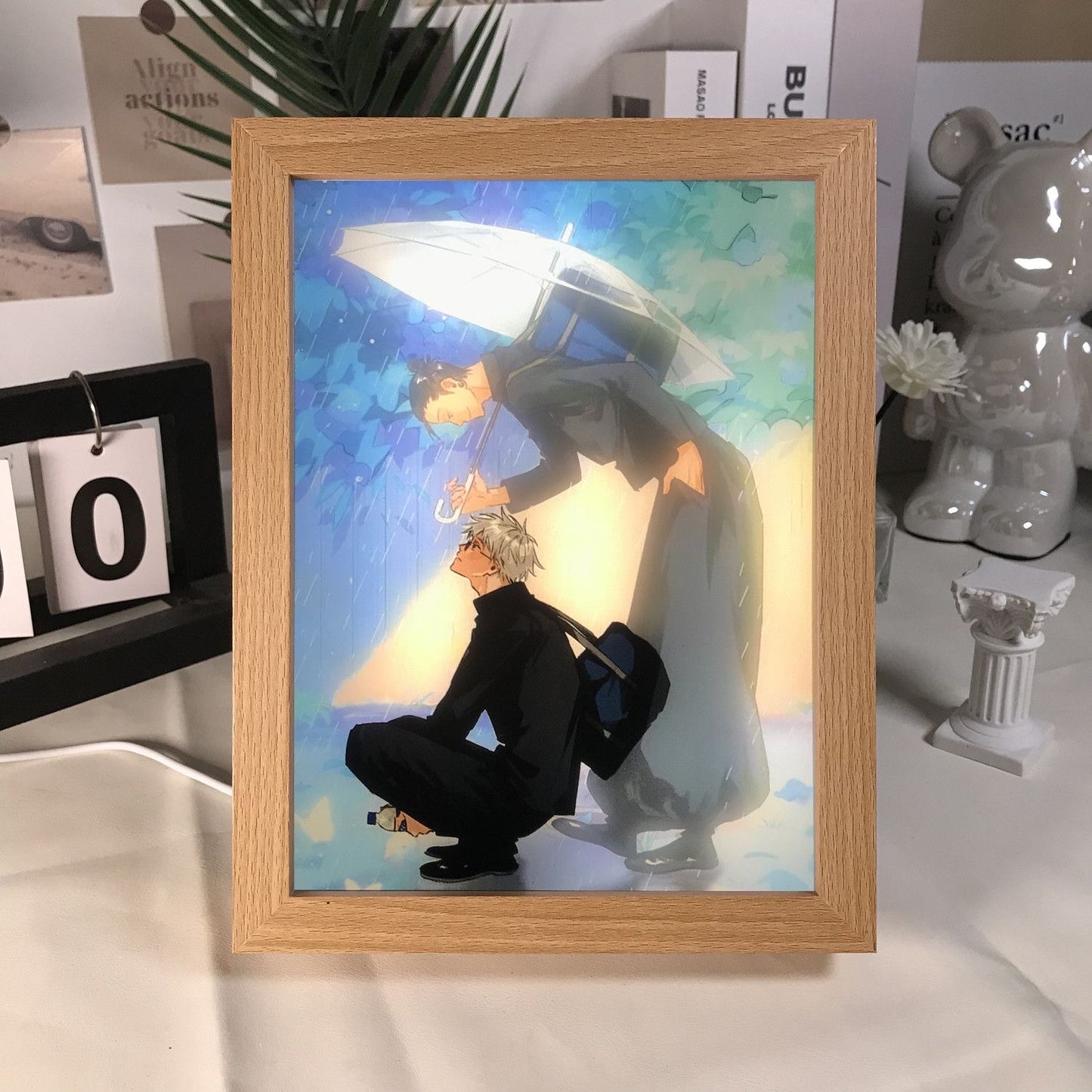 Custom light frame